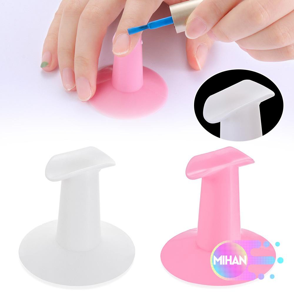 (Hàng Mới Về) Set 2 Giá Đỡ Ngón Tay Hỗ Trợ Sơn Móng Tay Bằng Nhựa Diy