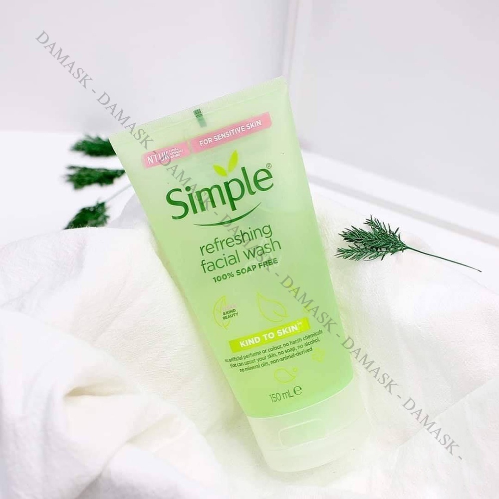 Sữa Rửa Mặt Simple 150ml Hàng Rẻ Giá Sỉ