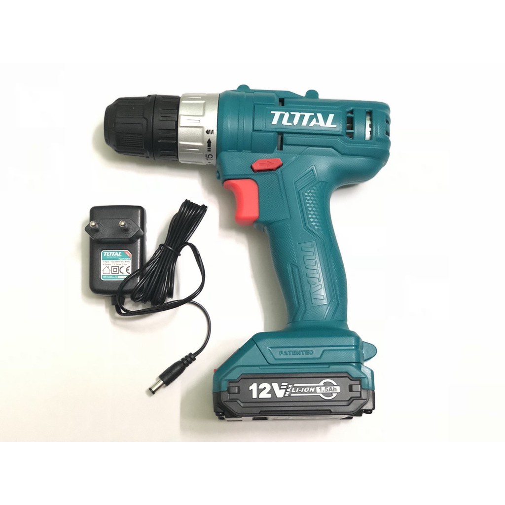 Máy khoan vặn vít cầm tay dùng pin sạc LI-ON TOTAL 12V TDLI1211
