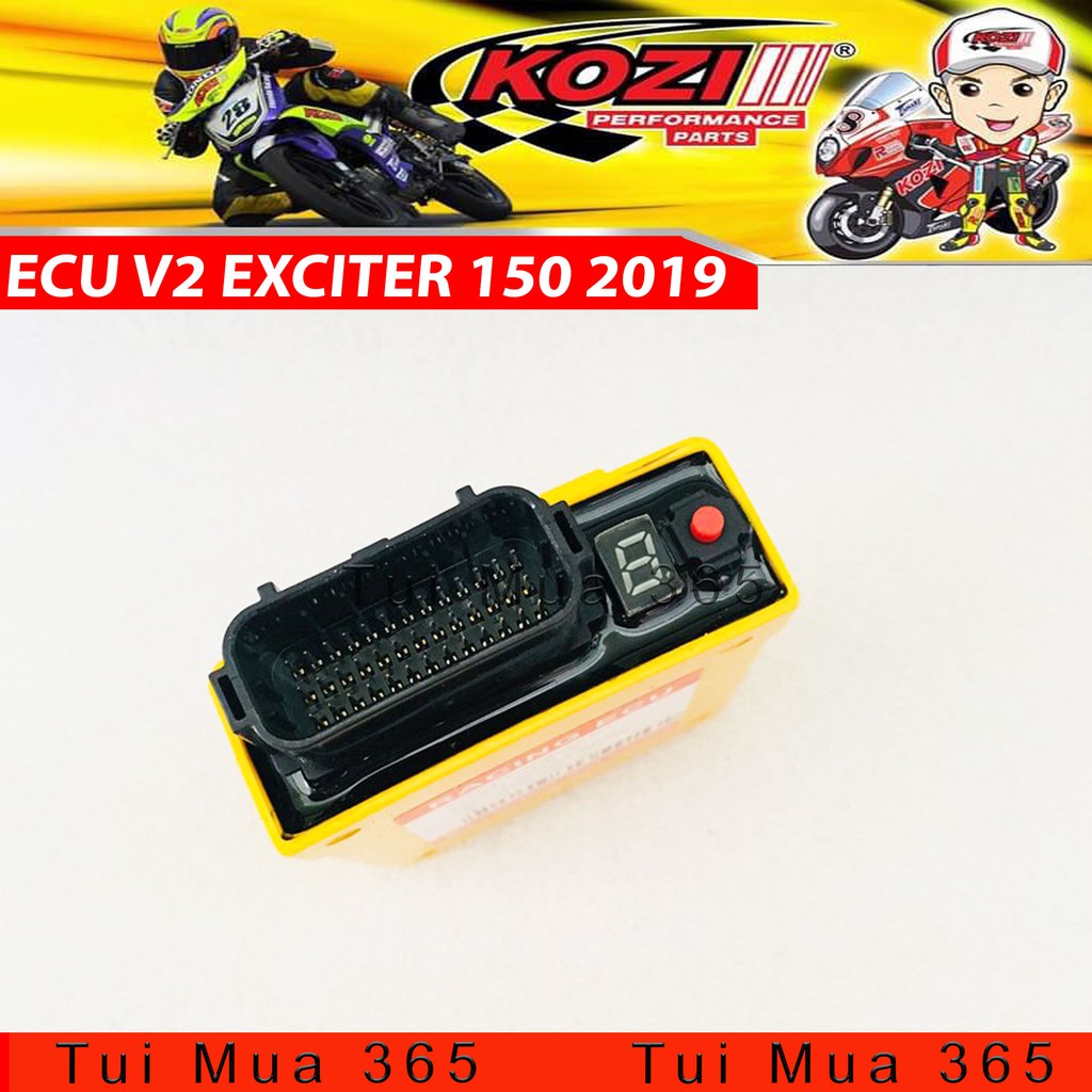 ECU V2 Độ Mở Tua 8 Map Chỉnh Kozi Yamaha Exciter 150cc 2019