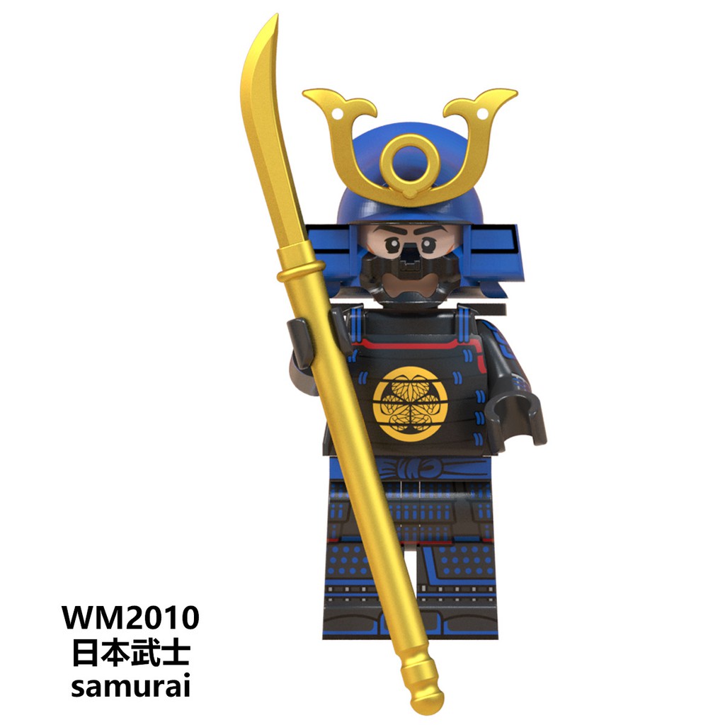 Minifigures Nhân Vật Samurai Armor Võ Sĩ Đạo Nhật Bản Mẫu Mới Ra Siêu HOT WM6096