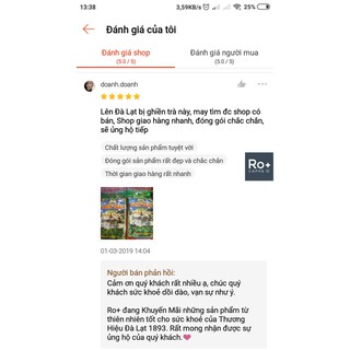 Trà sâm dứa Thiên Thảo Đà Lạt gói 300gr