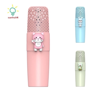 Micro Bluetooth Không Dây Mini K9 Màu Hồng Cho Bé