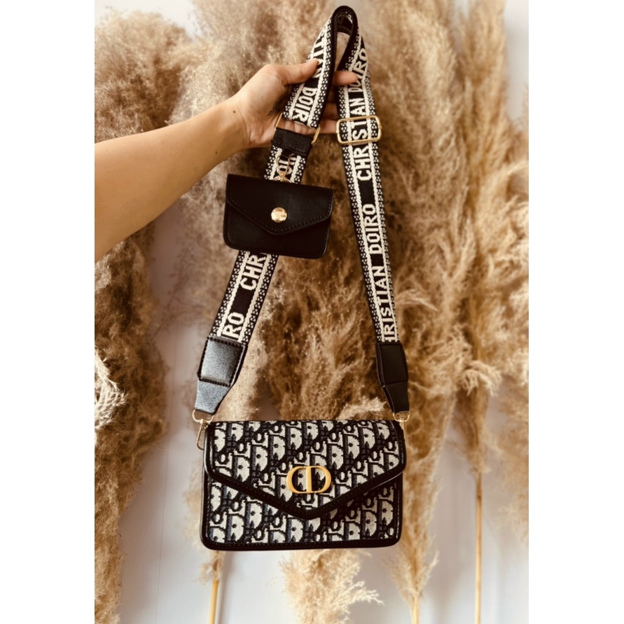 Bộ túi ví đeo chéo CD size nhỏ đựng điện thoại