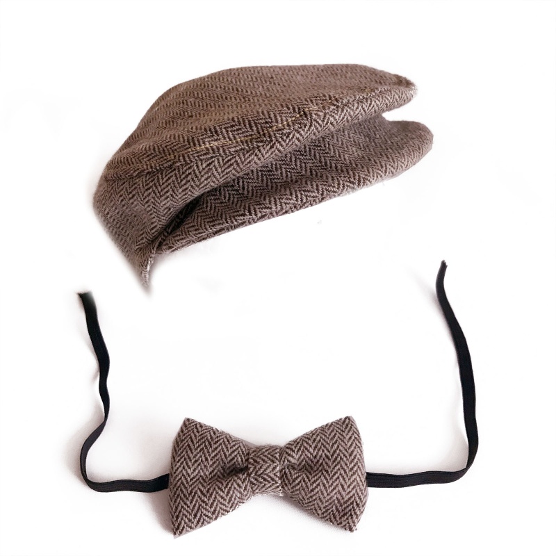 Bộ 2 Mũ Beanie Màu Sắc Cho Bé Chụp Ảnh