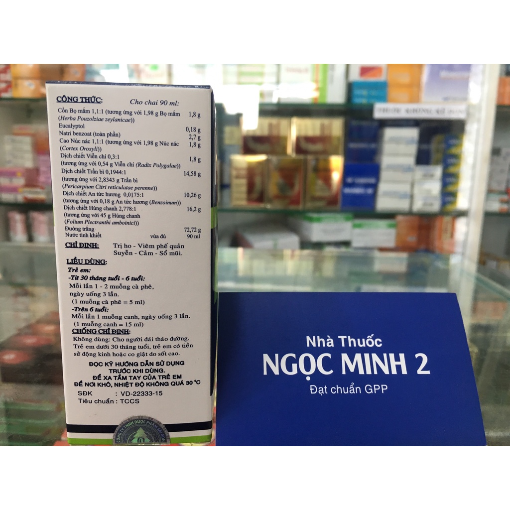 ✅ [Chính Hãng] Pectol-E siro ho trẻ em Chai 90ml