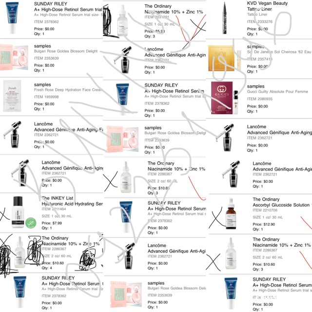 Tinh chất trẻ hoá làn da Lancome Advanced Genifique Serum hàng đủ bill Sephora US