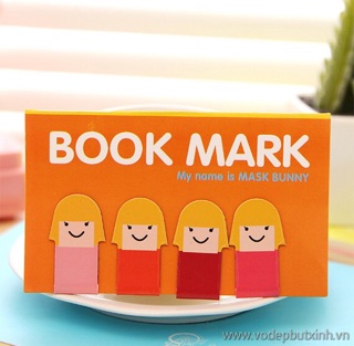 Bộ 4 Bookmark đánh dấu trang