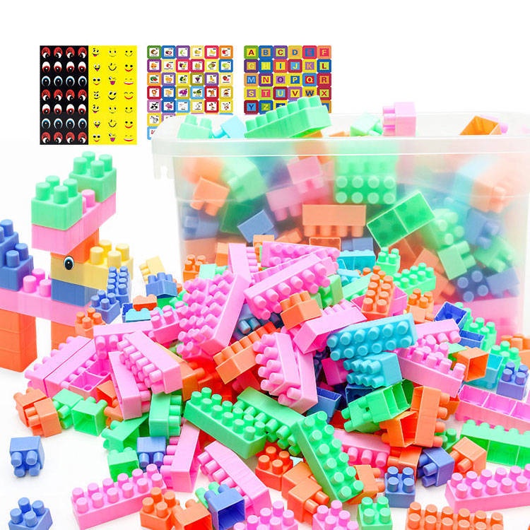 Đồ chơi Lego ráp hình tự do 💖  💖 Xếp hình tự do,nhựa nguyên sinh,màu sắc đẹp,bé vừa chơi vừa học.