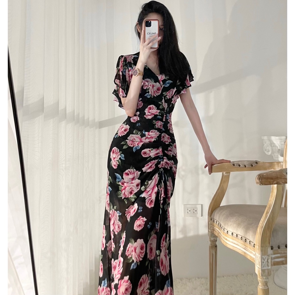 Váy hoa thiết kế xinh xuất sắc 2089