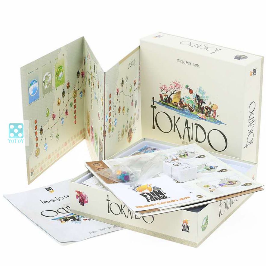 Tokaido boardgame (bản tiếng Anh) – du hành xứ sở Mặt trời mọc