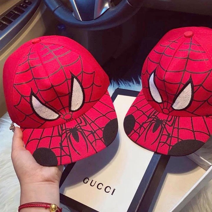 (Ảnh Thật) Mũ lưỡi trai siêu nhân nhện Spider Man #mũbétraivàgái