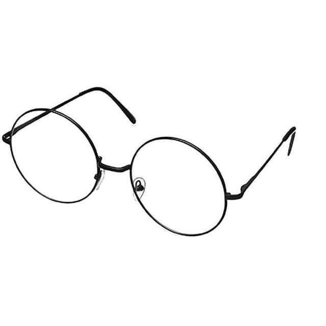 Mắt Kính Gọng Oval Phong Cách Harry Potter Đen