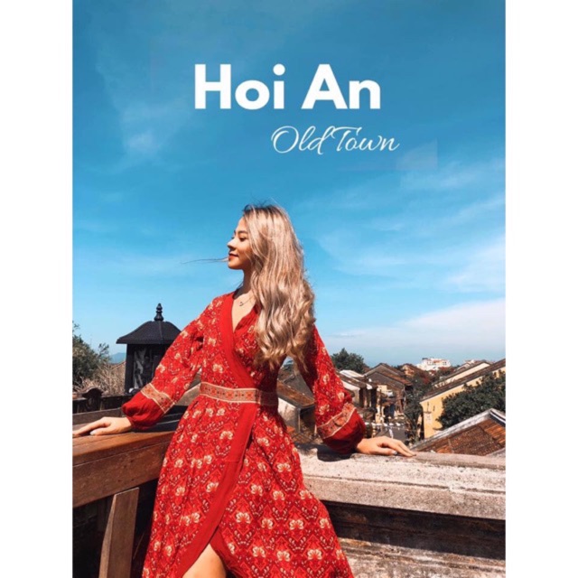 ORDER Váy boho dáng dài thổ cẩm đuôi tôm