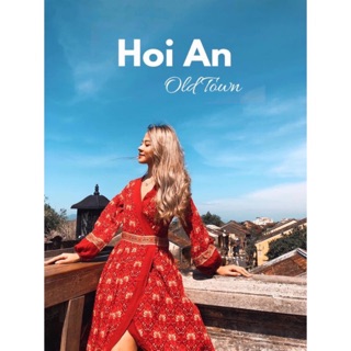 ORDER Váy boho dáng dài thổ cẩm đuôi tôm