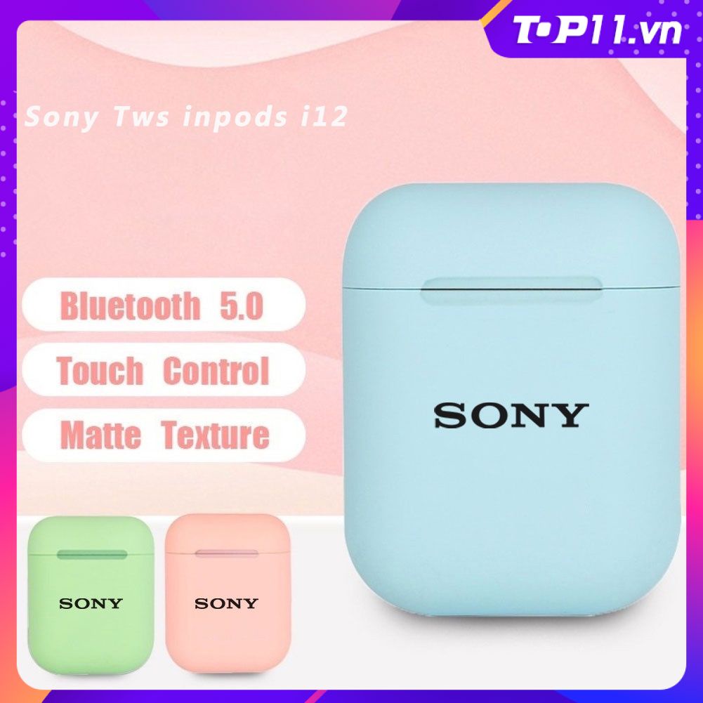 Sony I12 Tai Nghe Không Dây Stereo Bluetooth Cho IOS/Android PK Airdots Pro X8 I7s