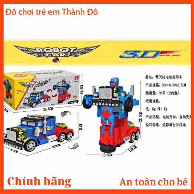 Đồ chơi xe tải biến hình robot 2019