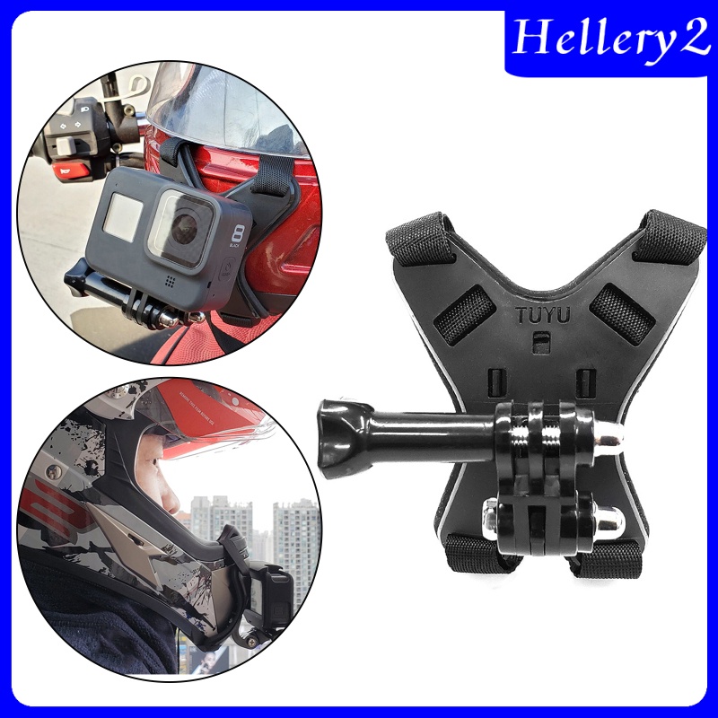 [HELLERY2] Helmet Chin Mount Holder For GoPro Hero 9/8/7/6/5/4 Sports Camera