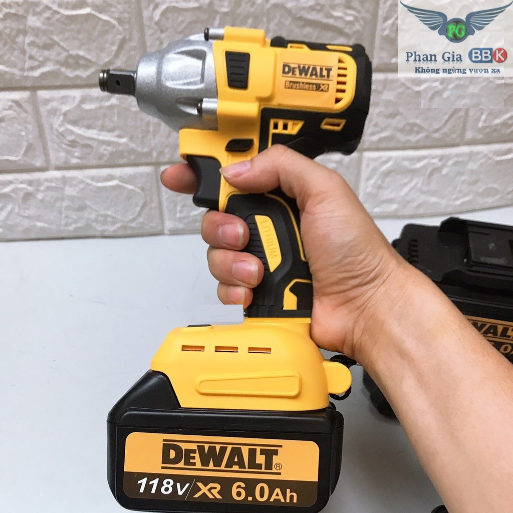 Thân máy siết bulong bắt vít DEWALT 118V  đa năng ( không pin ) - dùng chung pin với MAKITA va HITACHI