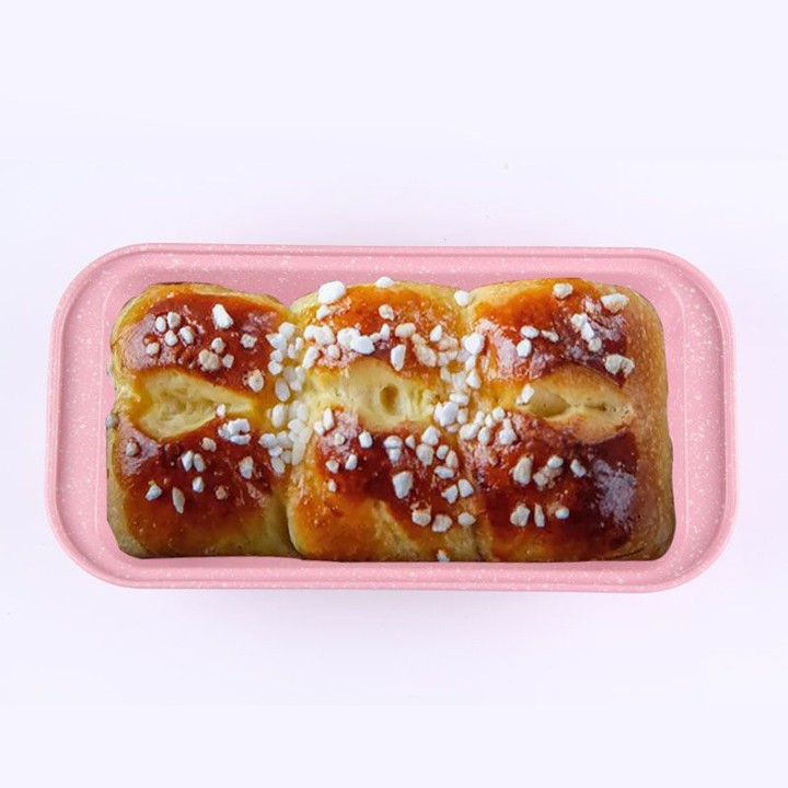 Khuôn làm bánh, khuôn tròn đế rời, khuôn vuông, khuôn bánh mỳ, khuôn cupcake chống dính cao cấp-T0108HONG