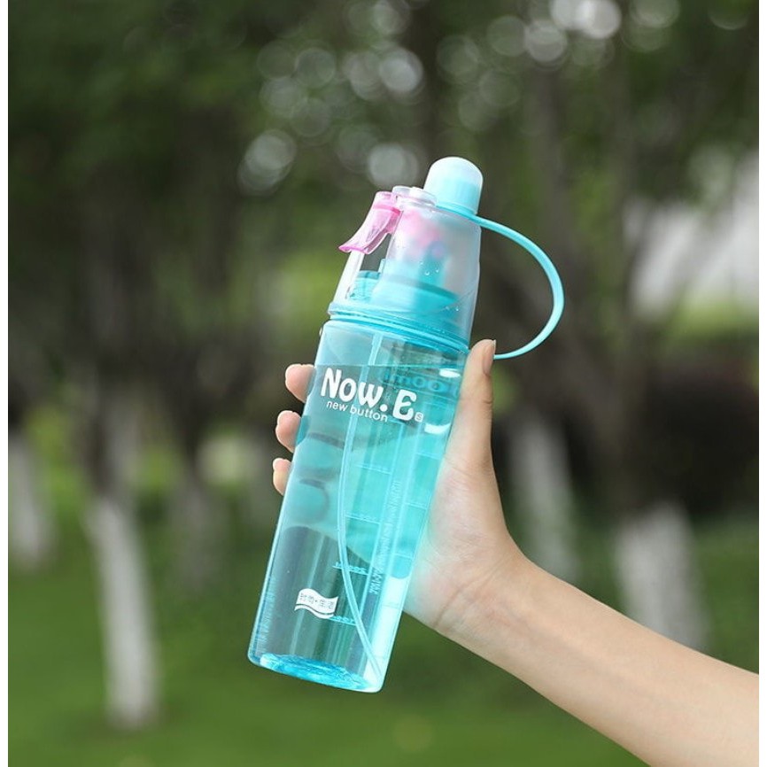 Bình uống nước phun sương tiện lợi NOW.E nhựa PP an toàn