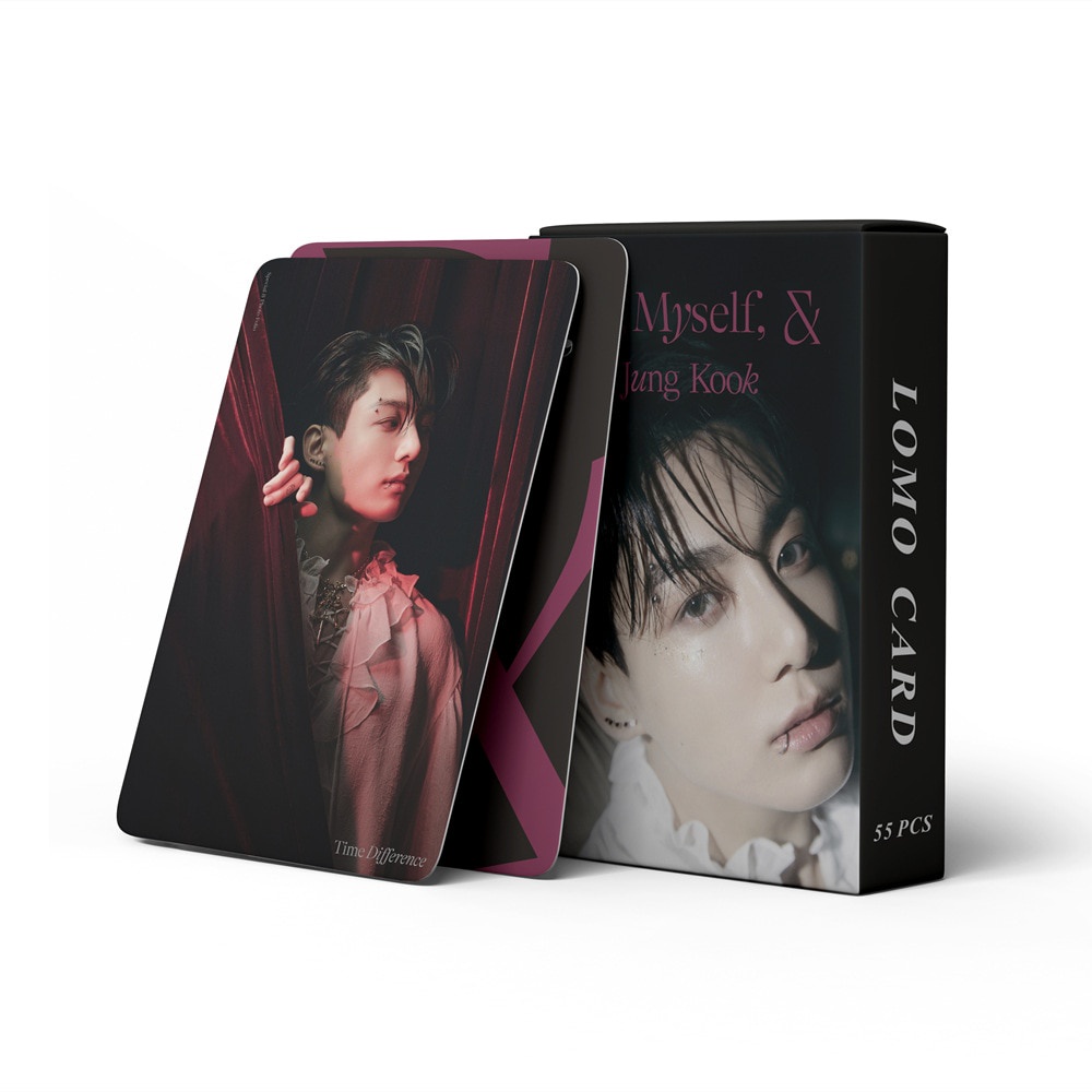 Lomo Thẻ ảnh JUNGKOOK Kpop Thần Tượng 55 Cái/bộ