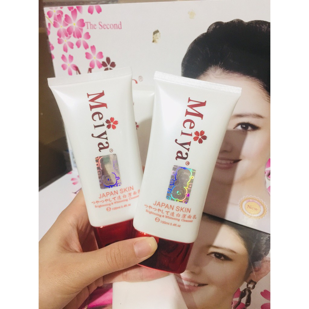 SỮA RỬA MẶT MEIYA TRẮNG LÀM TRẮNG, LÀM SẠCH DA NHẬT BẢN