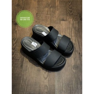 Sandal Nữ Brooklyn Mid Wedge W Màu Đen