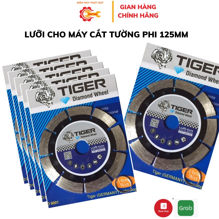 Lưỡi cắt tường tiger 125mm -Lưỡi cho máy cắt tường