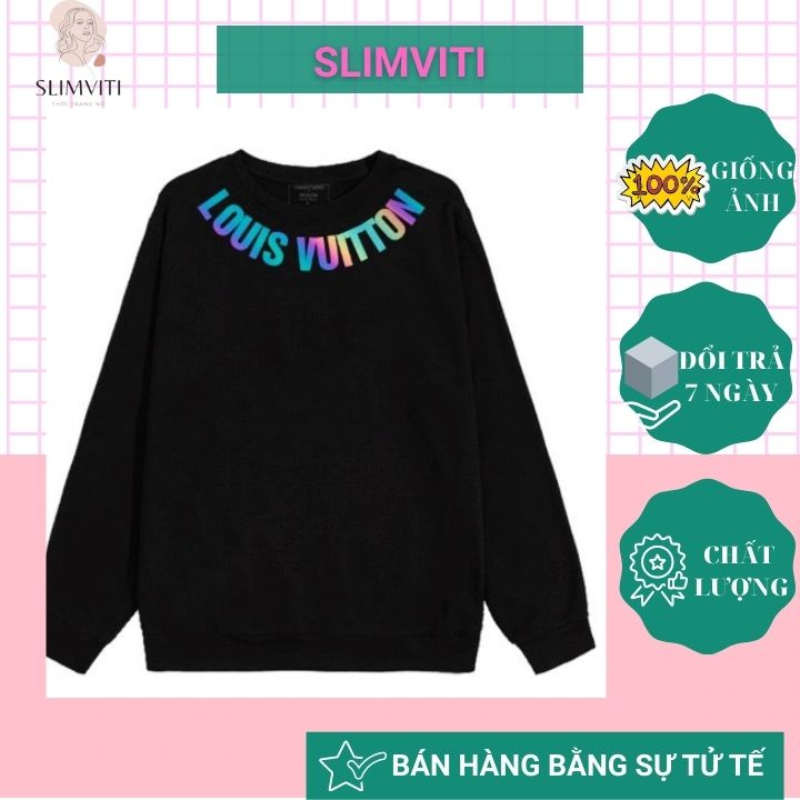 Áo sweater nữ 2hand nỉ form rộng SLIMVITI V90 | BigBuy360 - bigbuy360.vn