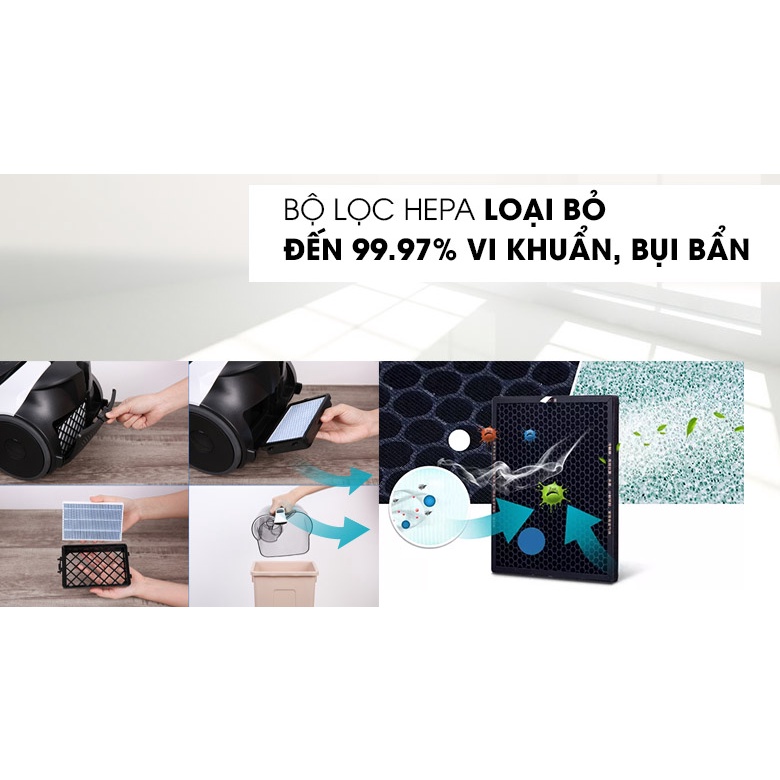 Máy hút bụi Samsung VCC8835V37/XSV