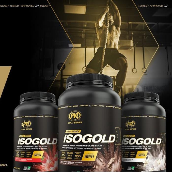 PVL ISO GOLD ISOLATE WHEY 2 LBS | SỮA WHEY PROTEIN TINH KHIẾT Phục Hồi Và Phát Triển Cơ Bắp