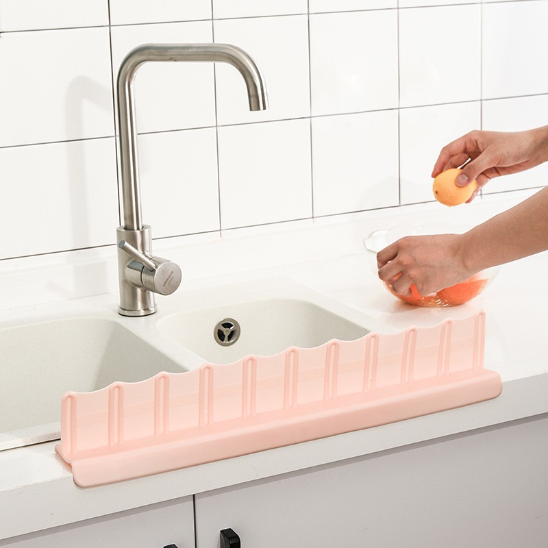 Miếng Chắn Nước Bồn Rửa Chén Chống Văng Nước Ra Ngoài Tiện Dụng