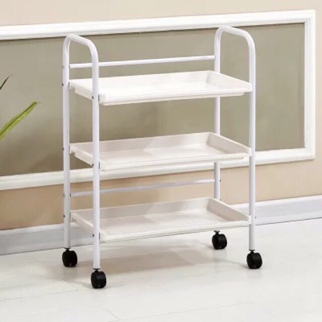Xe đẩy dành cho các spa tiệm tóc xinh xắn 3 màu y hình,hàng có sẵn ..................................................... | BigBuy360 - bigbuy360.vn