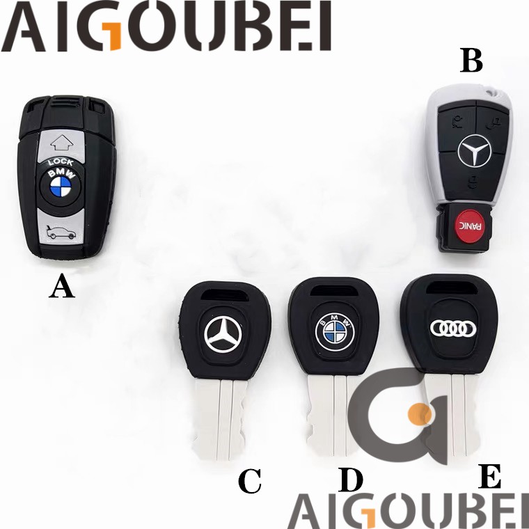 Ổ đĩa flask cổng USB 2.0 có vỏ silicon hình logo BMW cao cấp 1GB/ 2GB/ 4GB/ 8GB/ 16GB/ 32GB/ 64GB/ 128GB