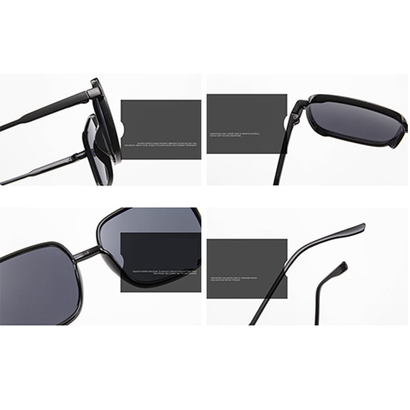 Kính Mát Vuông Chống Tia Uv400 Phong Cách Cổ Điển Sang Trọng Dành Cho Nữ