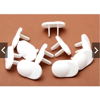 Nút Bịt Ổ Điện Bằng Nhựa Trắng An Toàn Cho Bé (1 chiếc)