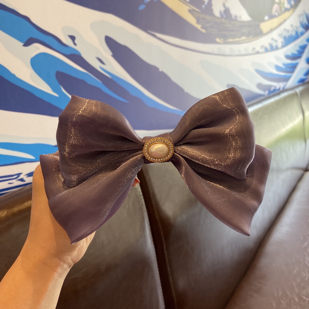 Kẹp Tóc Hình Nơ Lớn Dễ Thương