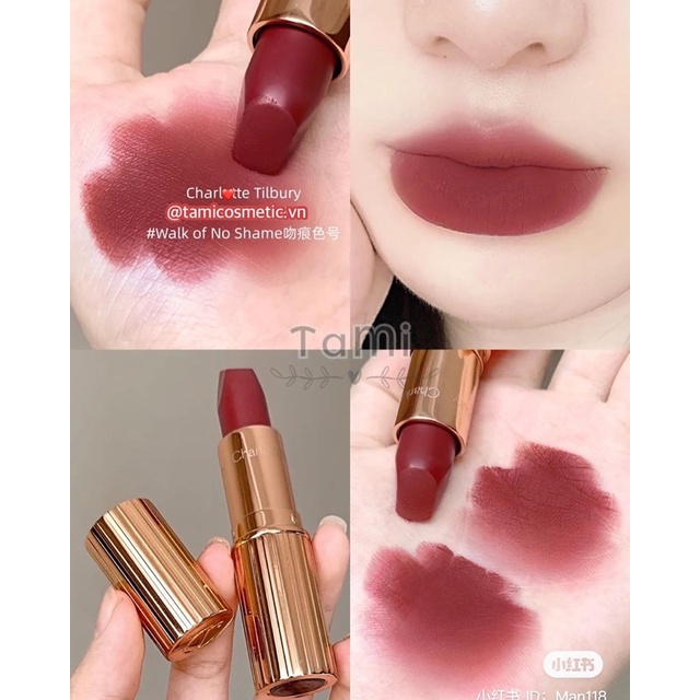 Son Charlotte Tilbury Walk Of No Shame, Stoned Rose, Pillow Talk
