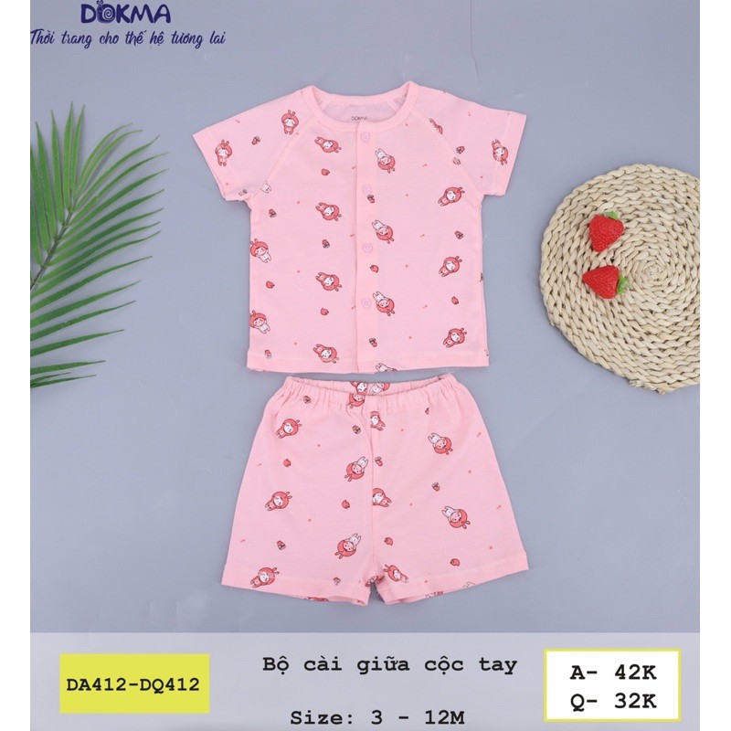 Bộ cài giữa cộc tay Dokma (Sz 3-12m)