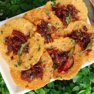 500gr cơm cháy bò đập lá chanh