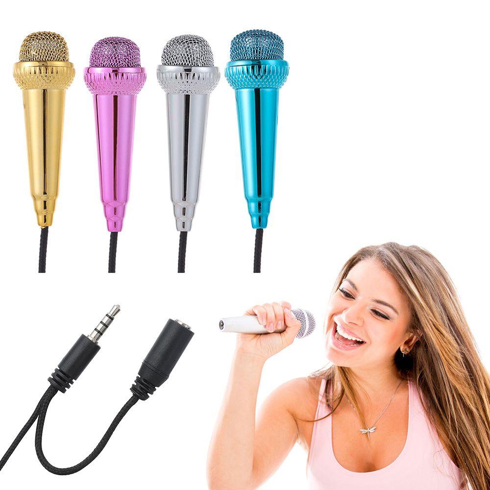 MAYSHOW Micro Thu Âm Mini Cầm Tay Cho Điện Thoại / Máy Tính