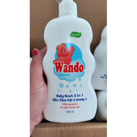 Sữa tắm Gội Wando 500ml chính hãng
