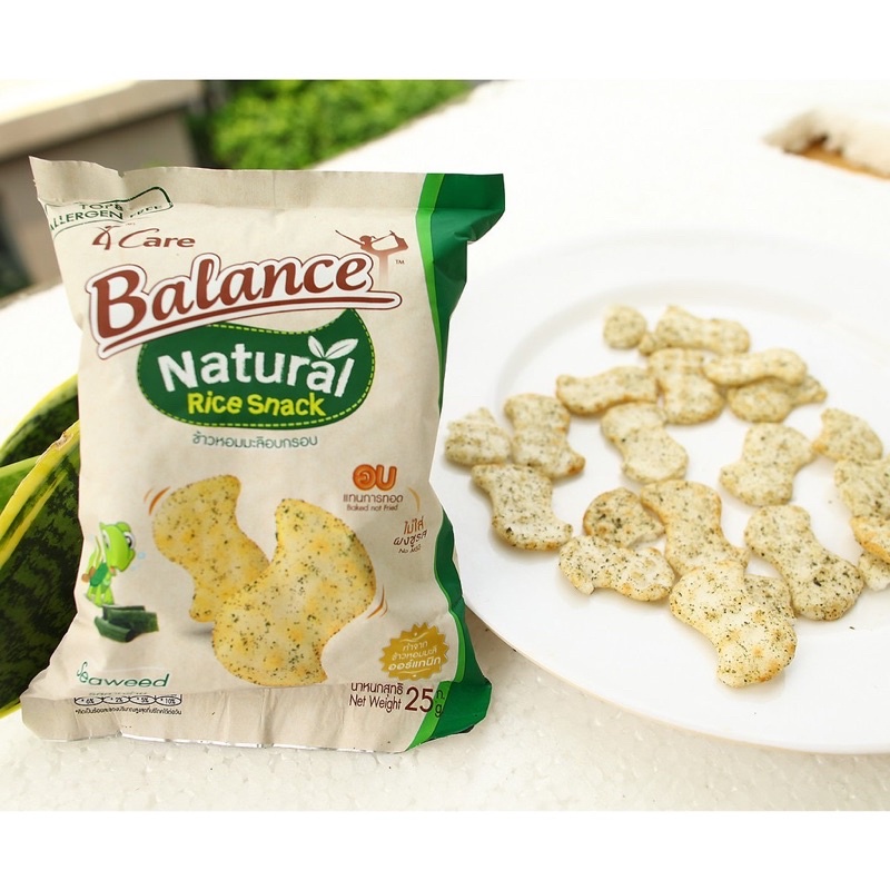 Bánh snack gạo hữu cơ cho bé/Bánh gạo snack cho bé ăn dặm vị rong biển,bbq,truyền thống 25gr