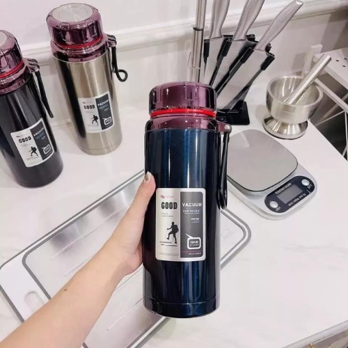 Bình giữ nhiệt inox 304 dung tích 1500ml 3 lớp cách nhiệt, bình đựng nước giữ nóng 10h, lạnh hơn 20 giờ