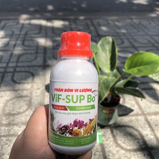 Phân cá thủy phân VIF-SUP Bo, phân bón lá tốt cho mọi giai đoạn cây trồng, chai 100ml