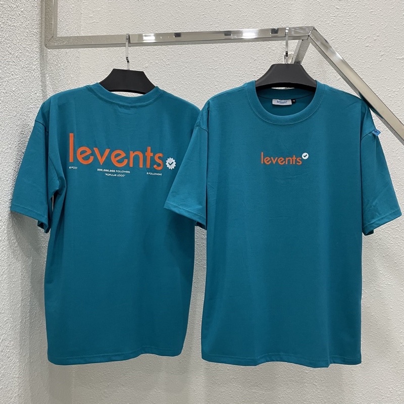 Áo Thun Local Brand Levents Popular Logo Nam nữ Unisex Full tag