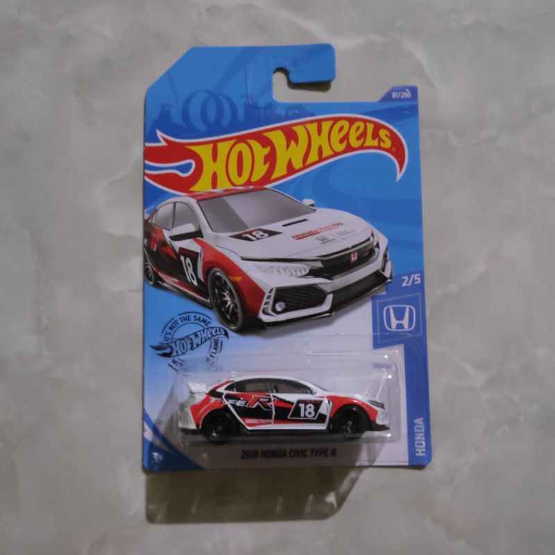 Hot Wheels Mô Hình Xe Hơi Honda Civic Type R Hot Item Jdm Nhật Bản 2017 16