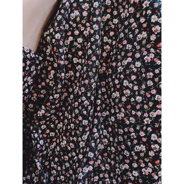 Đầm hoa nhí cổ tim bigsize 60 đến 90kg | BigBuy360 - bigbuy360.vn