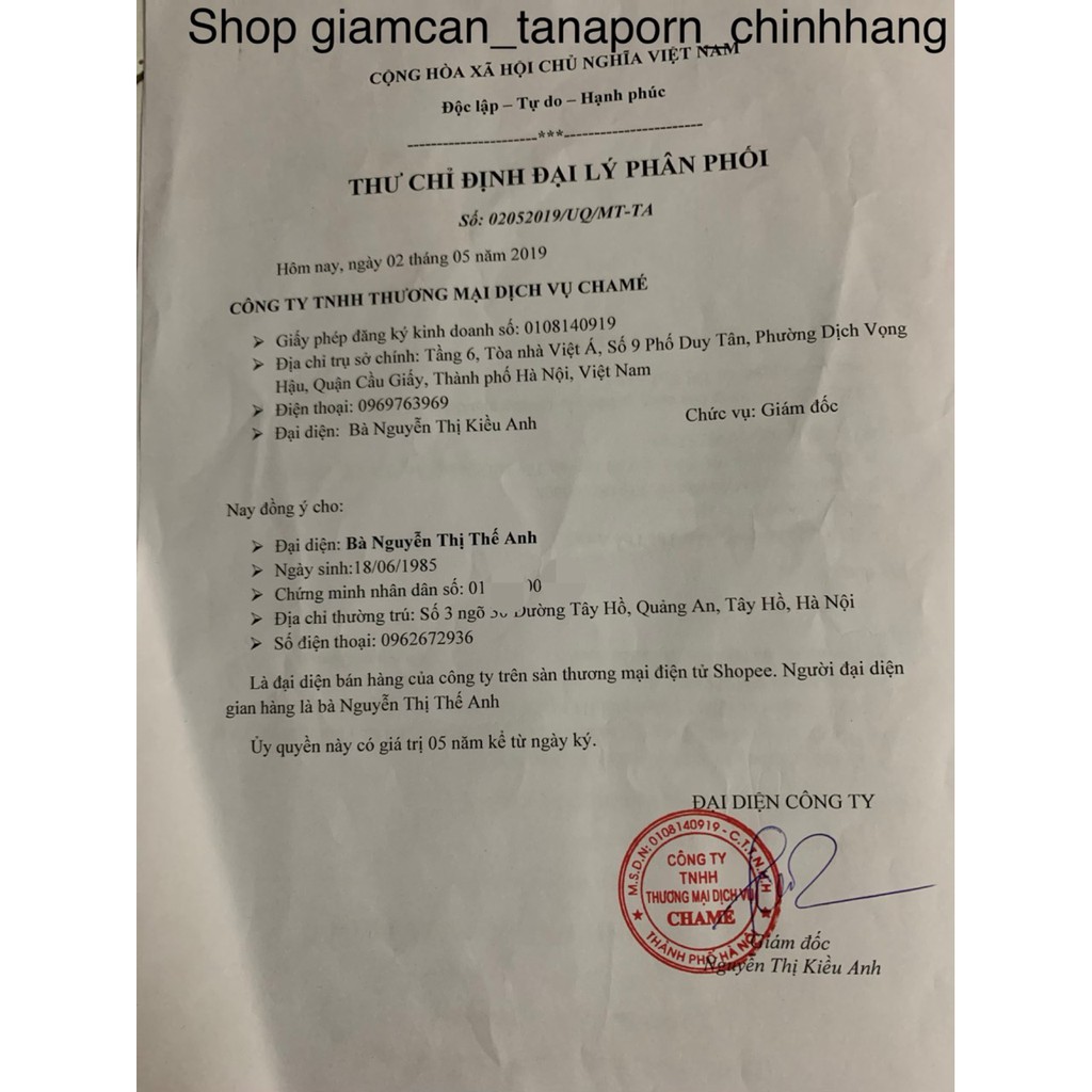 Giảm cân Tanaporn ,giảm mỡ bụng ,thon gọn đùi hiệu quả -Combo 2 hộp  (cho cơ địa rất khó hoặc nhờn) | BigBuy360 - bigbuy360.vn
